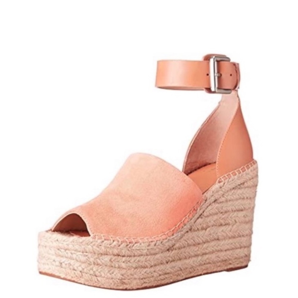 Women's Peach Wedge Sandals